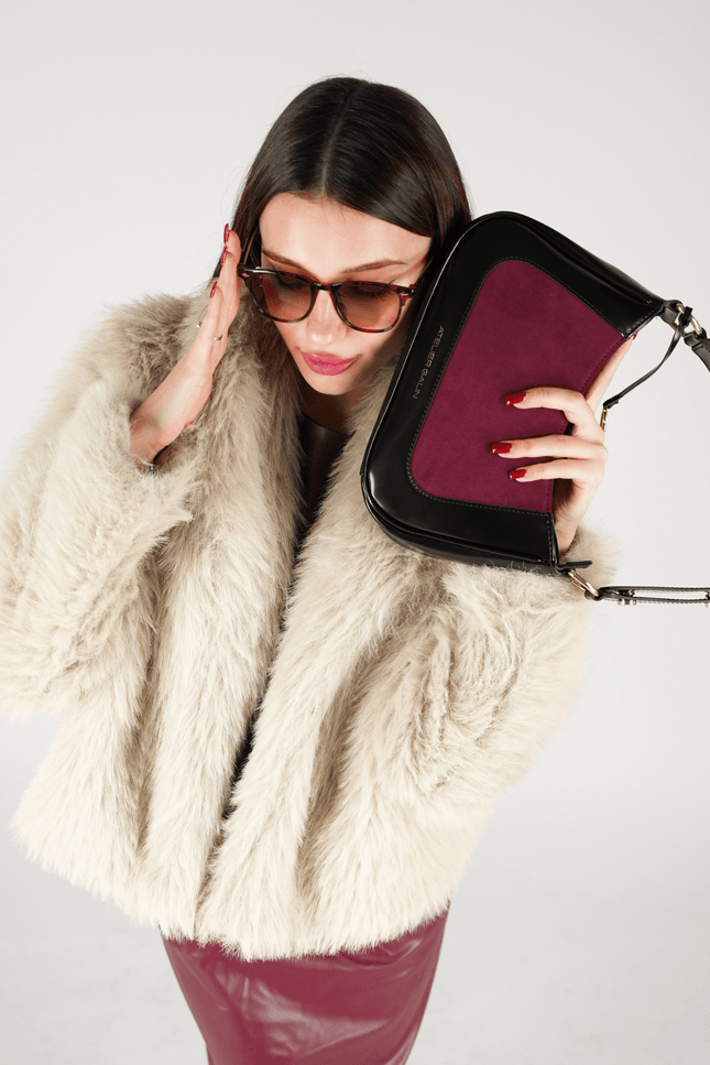 Atelier Galin | Jasmine Hobo Bag - Deep Red