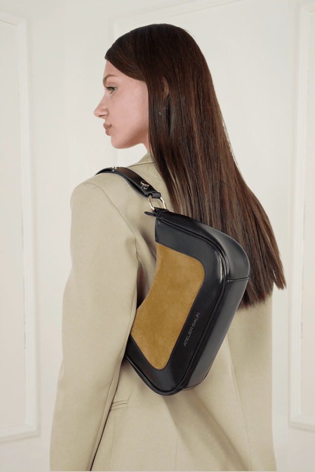 Atelier Galin | Jasmine Hobo Bag - Tabac