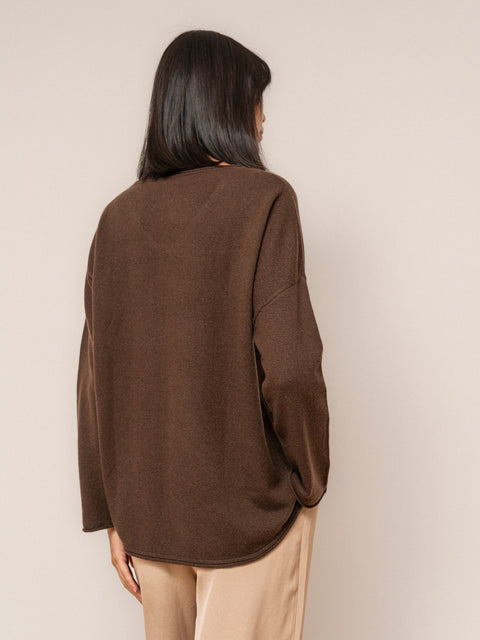 Bel Cashmere | Jersey Anais marrón