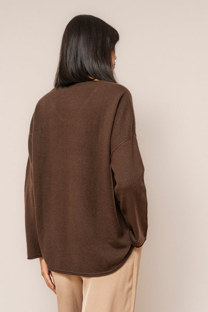 Bel Cashmere | Jersey Anais marrón