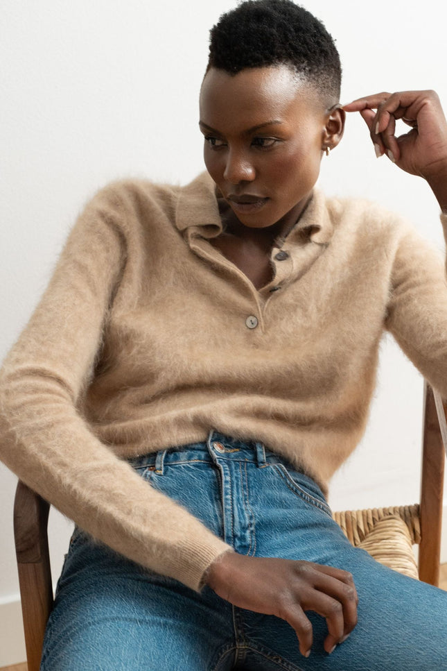 Bel Cashmere | Jersey Chloe beige