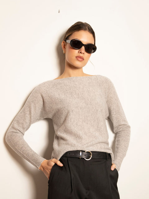 Bel Cashmere | Jersey Claudia gris