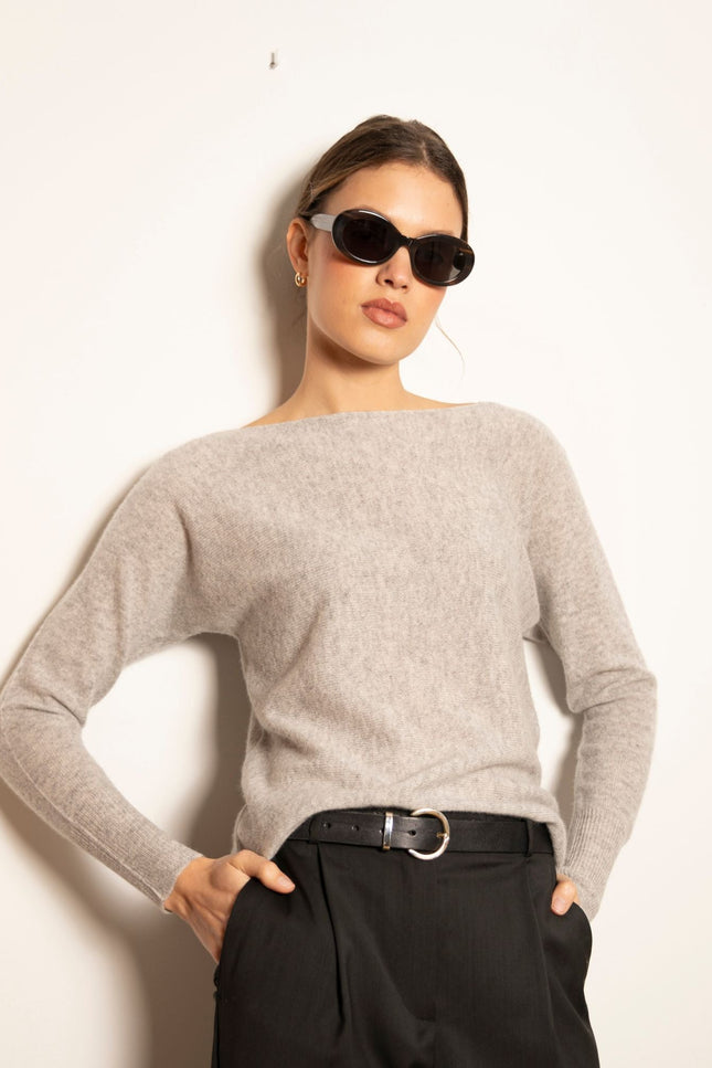 Bel Cashmere | Jersey Claudia gris