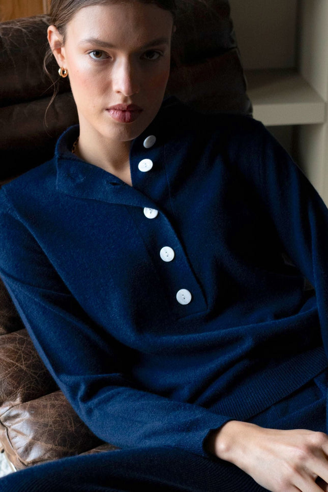 Bel Cashmere | Jersey Emi marino