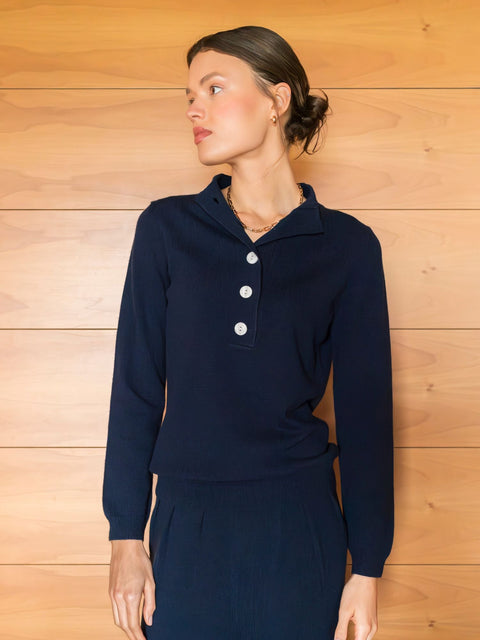 Bel Cashmere | Jersey Emi marino