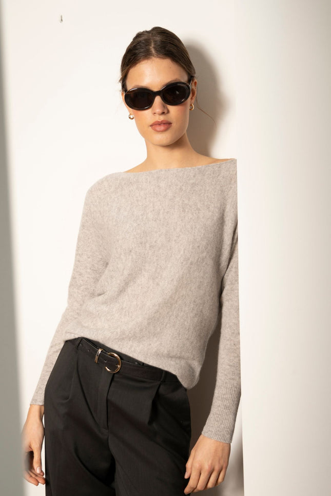 Bel Cashmere | Jersey Claudia gris