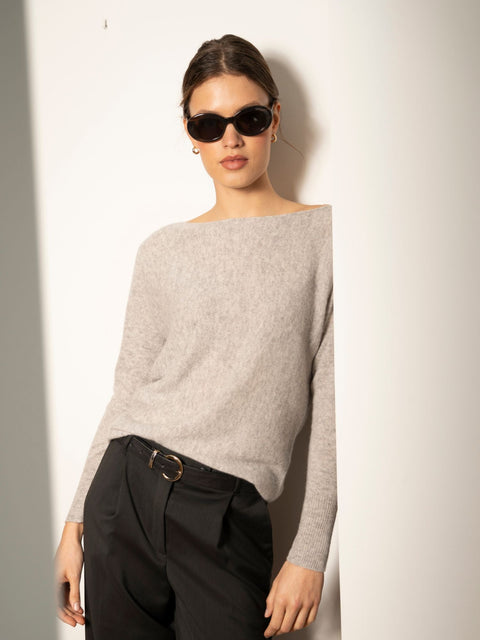 Bel Cashmere | Jersey Claudia gris