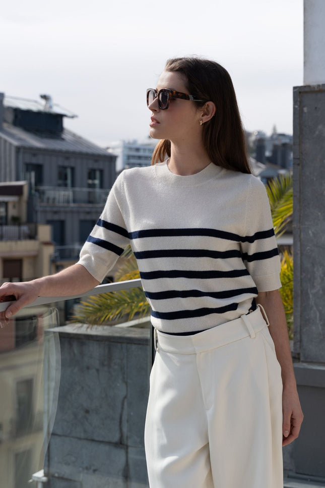 Bel Cashmere | Jersey Roma marinero
