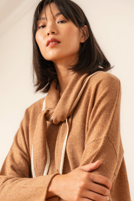 Bel Cashmere | Jersey Anais camel