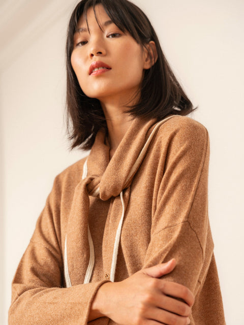 Bel Cashmere | Jersey Anais camel
