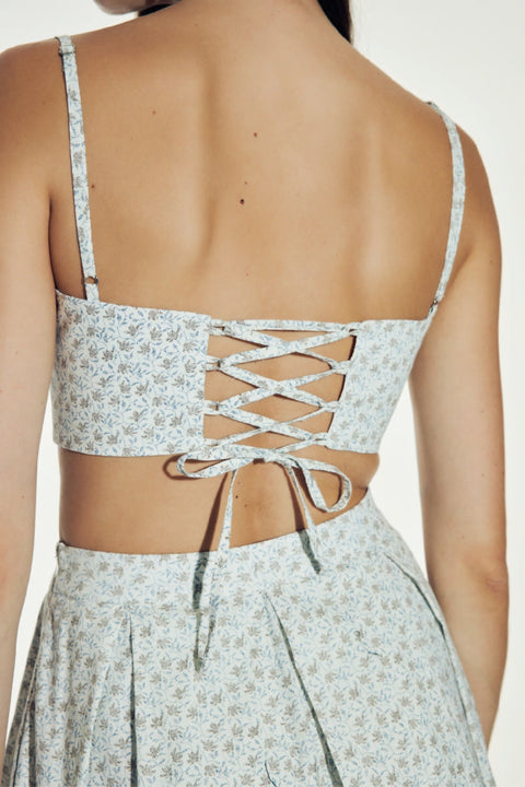 Nazli Ceren | Top Lalia kremowy