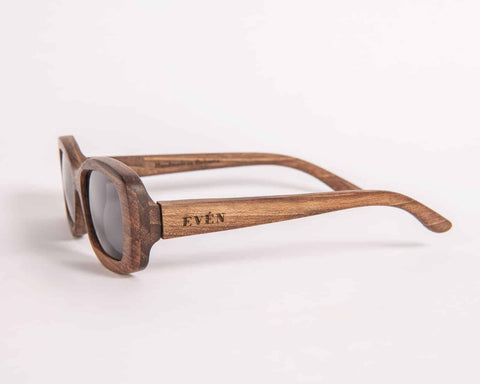 EVÉN I Okulary przeciwsłoneczne JUNTA - drewno orzechowe