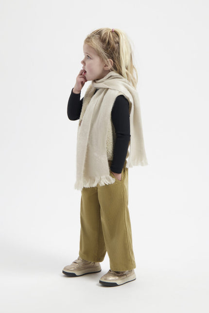 Alpaca Loca | Kids Scarf Beige