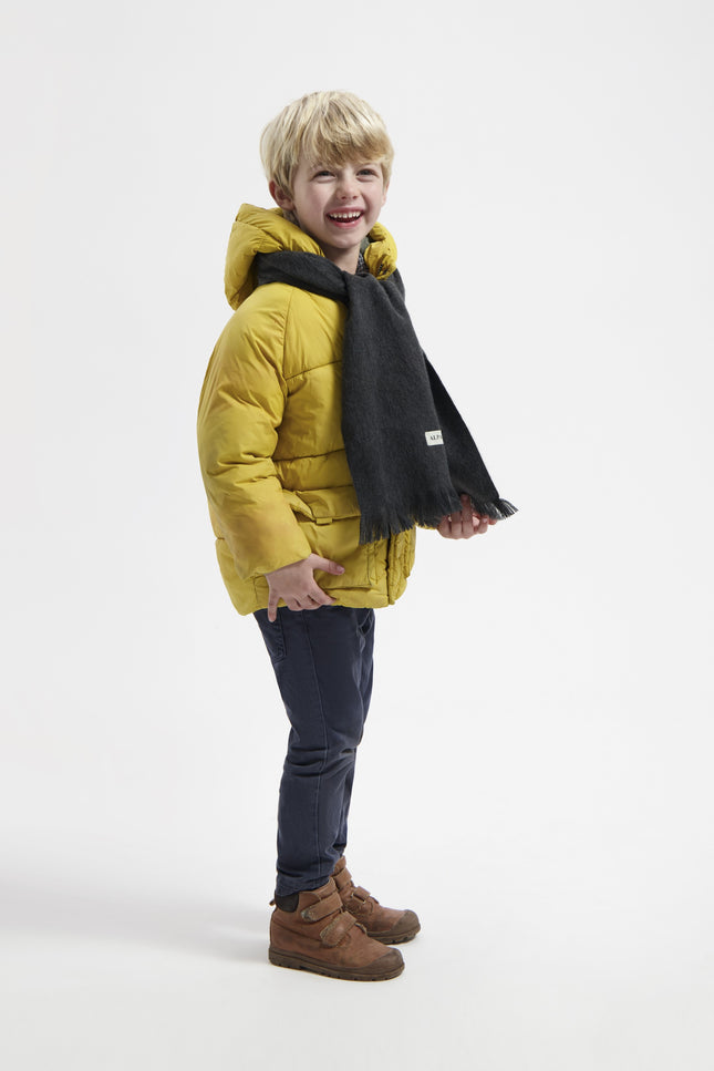 Alpaca Loca | Kids Scarf Dark Grey