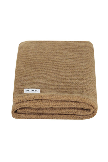 Alpaca Loca | Knitted Scarf Sand