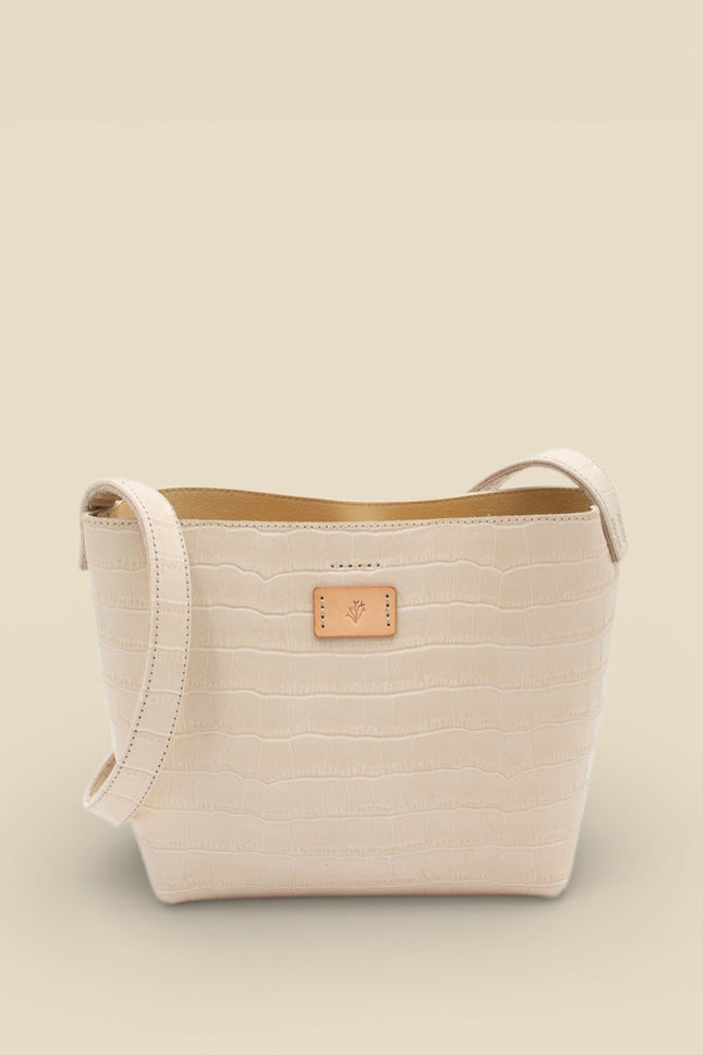 bolso piel cocodrilo kombu estudio frontal