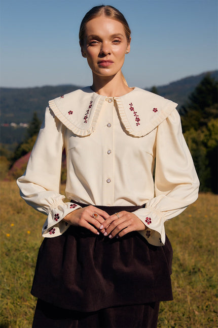 Pat Sege | Lusia embroided shirt