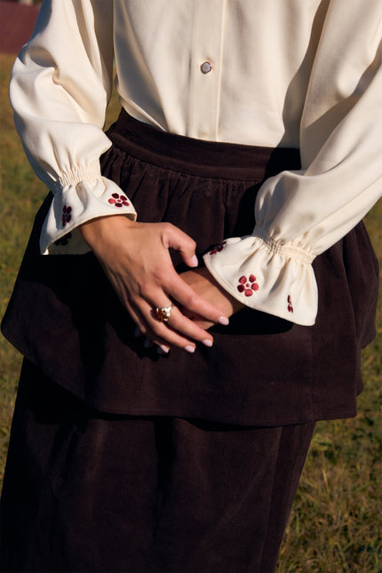 Pat Sege | Lusia embroided shirt