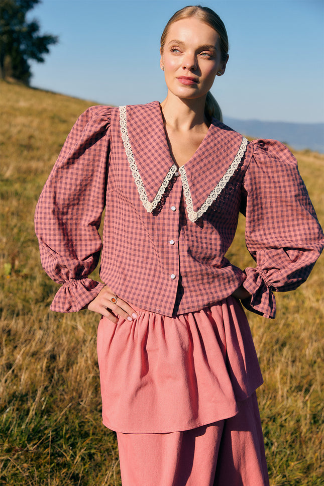 Pat Sege | Hanka plaid shirt