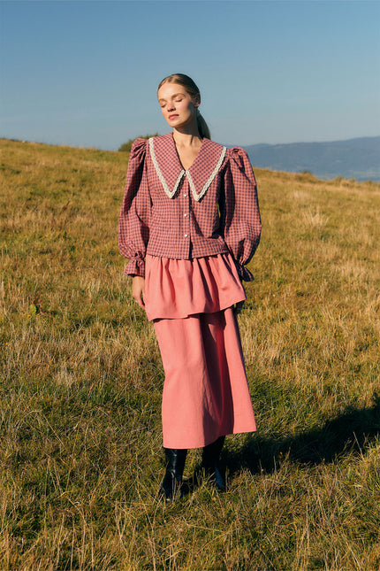 Pat Sege | Hanka plaid shirt