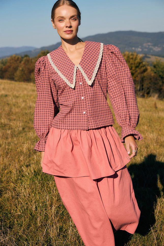 Pat Sege | Hanka plaid shirt
