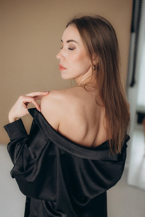 Etanna I Satin Street - Shirt Black