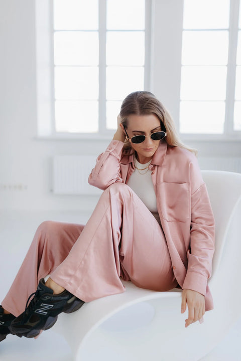 Etanna I Satin Street - Shirt Peach