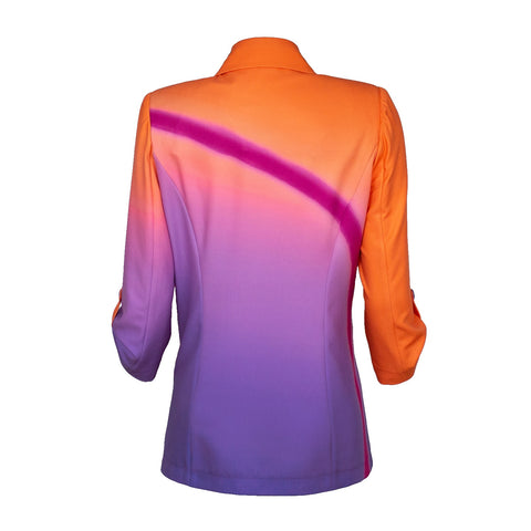 Lalipop Design | Dwurzędowa marynarka z nadrukiem cyfrowym