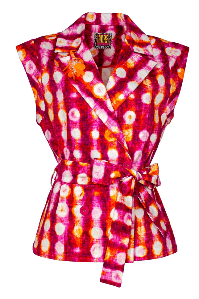 Lalipop Design | Unlined Belted Vest