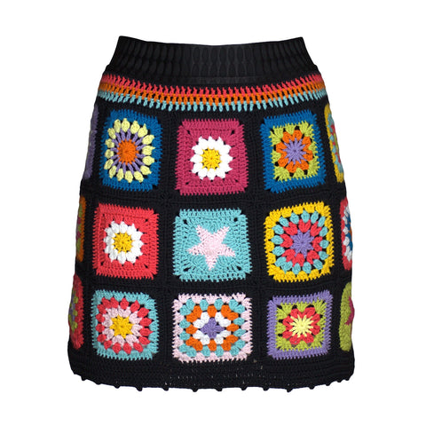 Lalipop Design | Spódniczka mini ręcznie robiona na szydełku