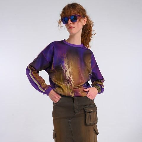 Lalipop Design | Bluza z nadrukiem abstrakcyjnym