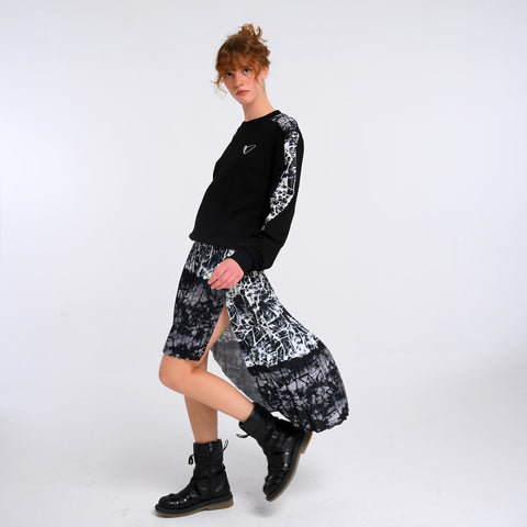 Lalipop Design | Heart Embellished Sweatshirt