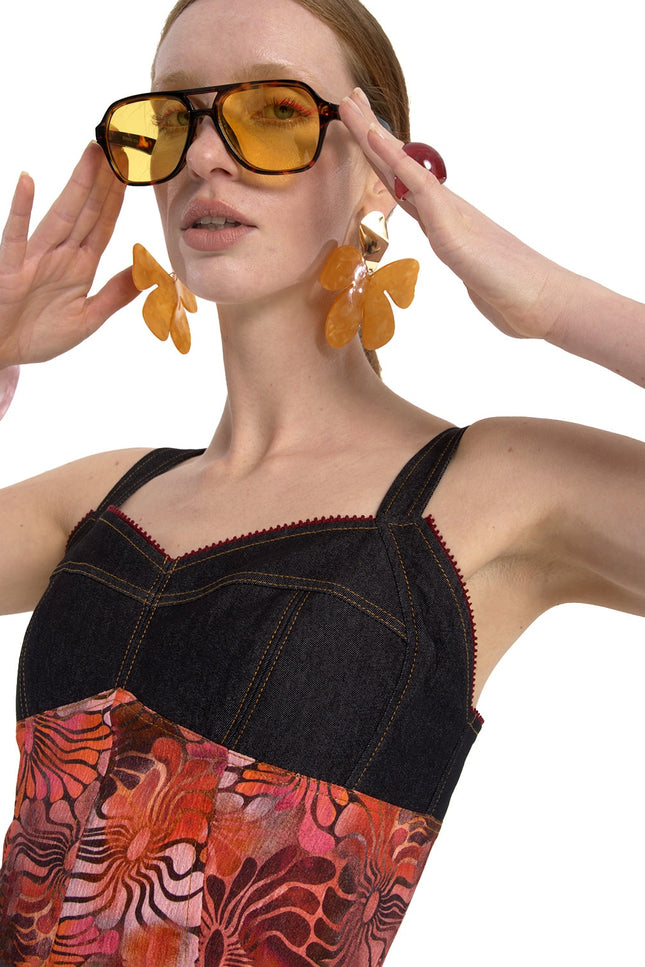 Lalipop Design | Hibiscus Midi Dress