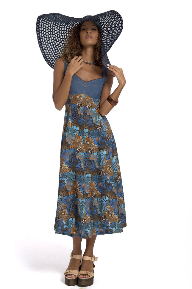 Lalipop Design | Indigo Midi Dress