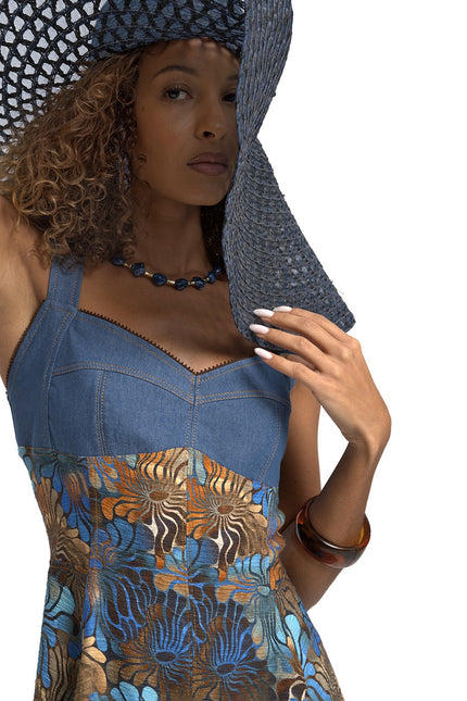 Lalipop Design | Sukienka midi w kolorze indygo