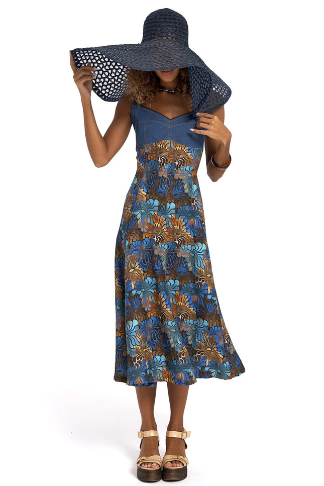 Lalipop Design | Indigo Midi Dress