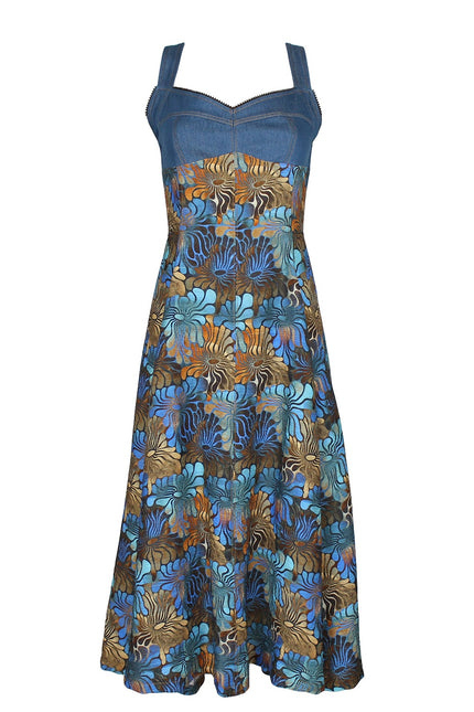 Lalipop Design | Sukienka midi w kolorze indygo
