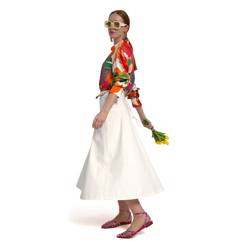 Lalipop Design | Spódnica midi o kroju litery A