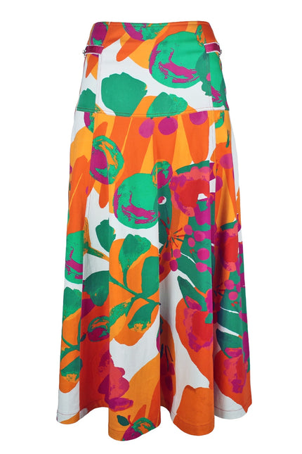 Lalipop Design | Multicolor A-Line Midi Skirt