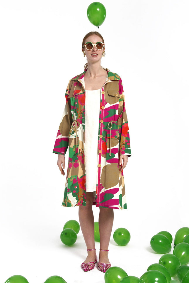 Lalipop Design | Multicolor Long Coat