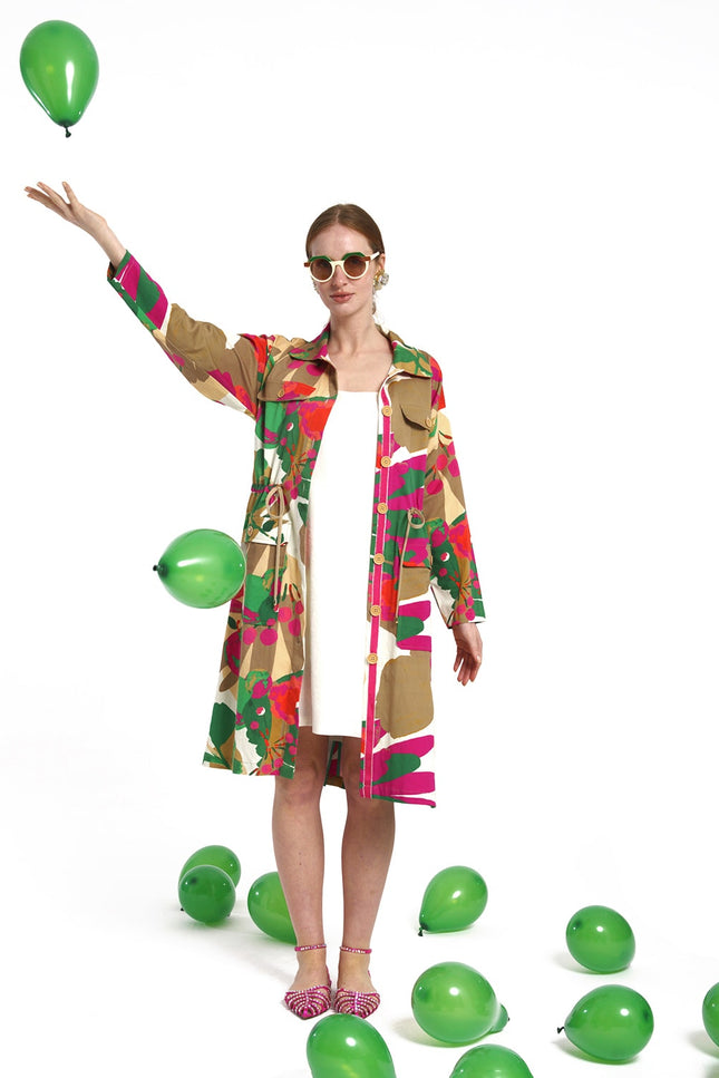 Lalipop Design | Multicolor Long Coat