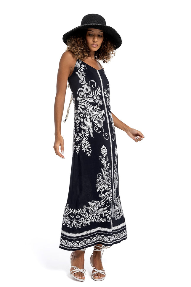 Lalipop Design | Floral Tapestry Midi Dress
