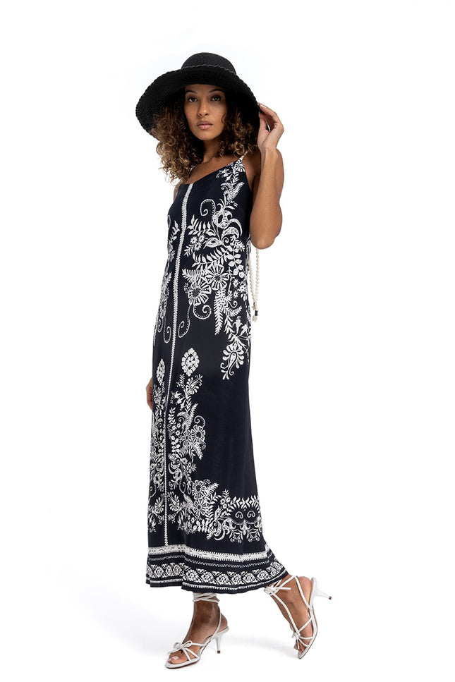 Lalipop Design | Floral Tapestry Midi Dress