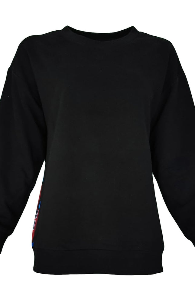 Lalipop Design | Sweatshirt with Colorful House Print on the Back