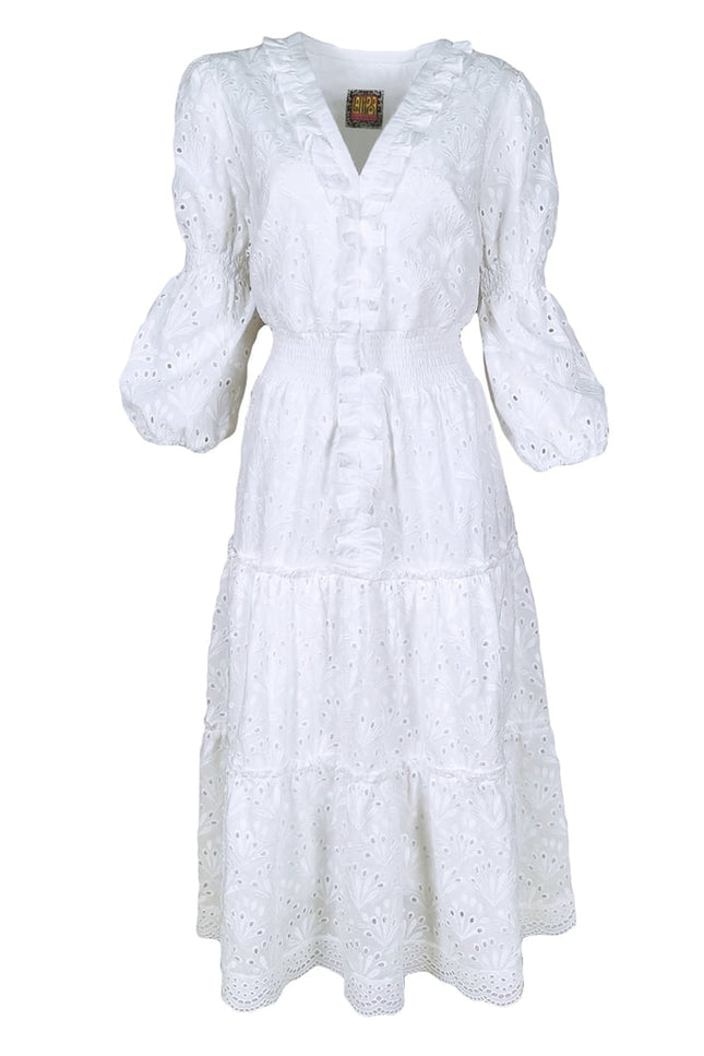 Lalipop Design | Embroidered Midi Dress