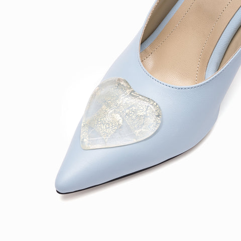 The Mad Shoes | YOKO Slingback Azure Ice