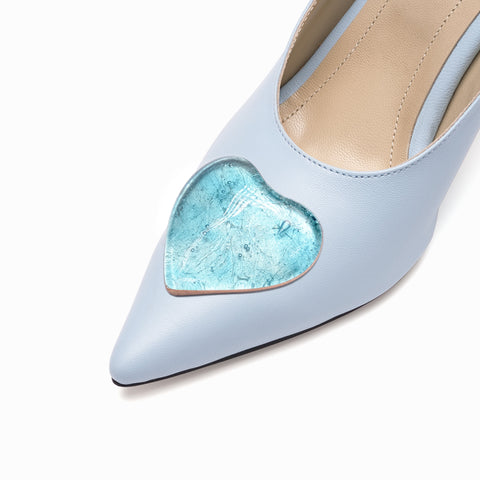 The Mad Shoes | YOKO Slingback Azure Amour