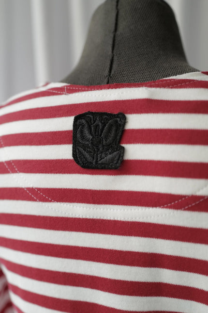 Anna Led | Fitted Slim Striped Long-Sleeve Top MARE