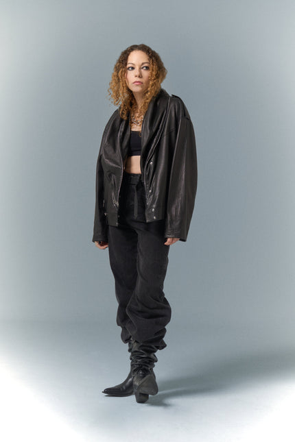 Pica Noir | Sioussie Leather Jacket