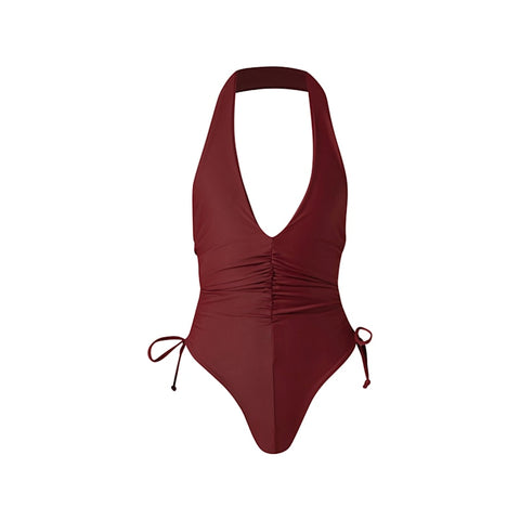 Enxhaline | Mahalo One Piece Swimwear in Burgundy